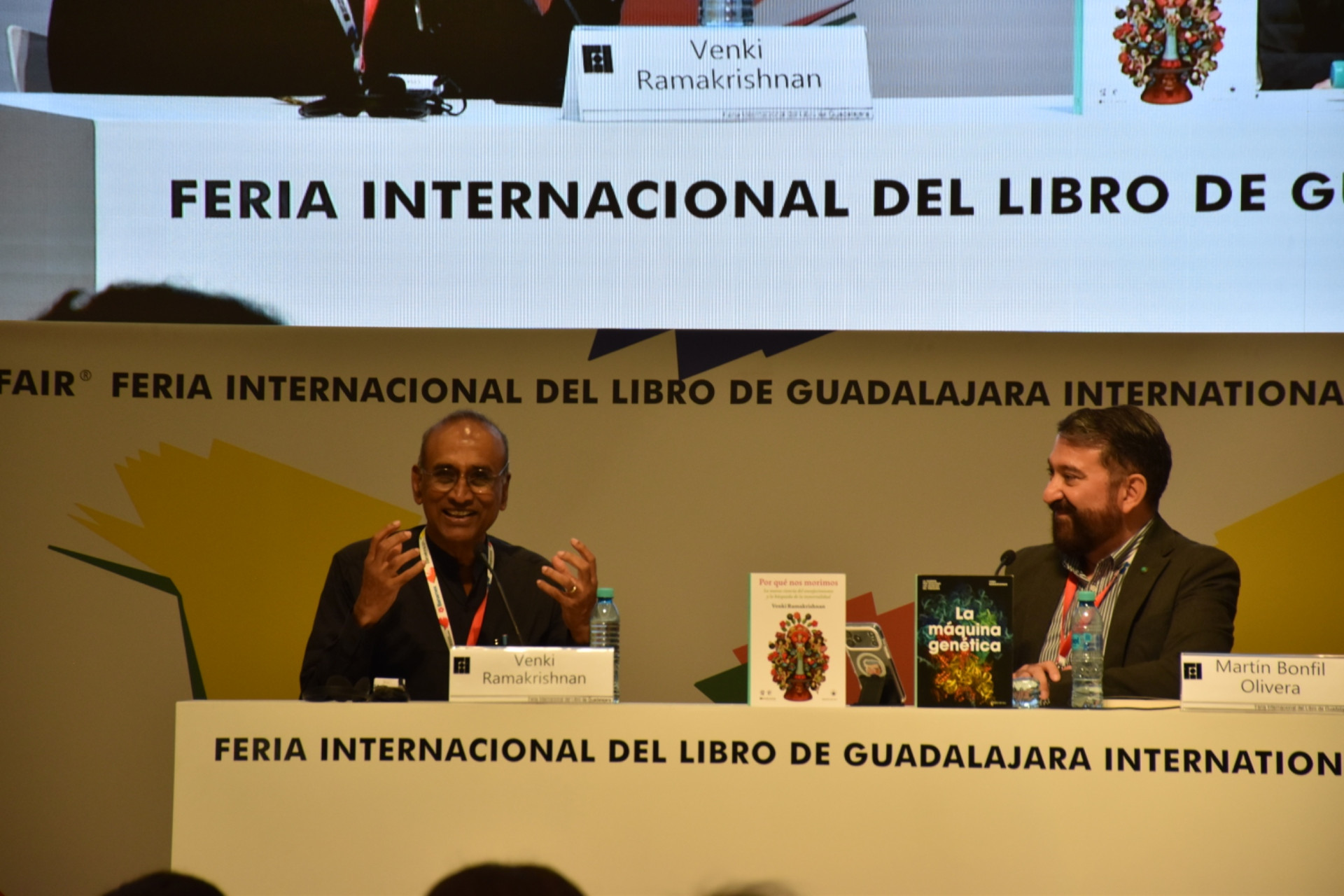 FIL 2025: Venky Ramkrishnan El propósito de vivir con entusiasmo