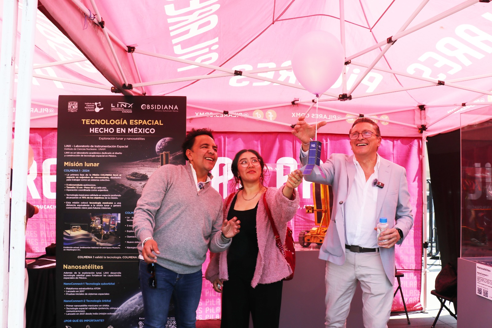 Obsidiana en el Zócalo de las Ciencias, arte y cultura por México | Láman Carranza