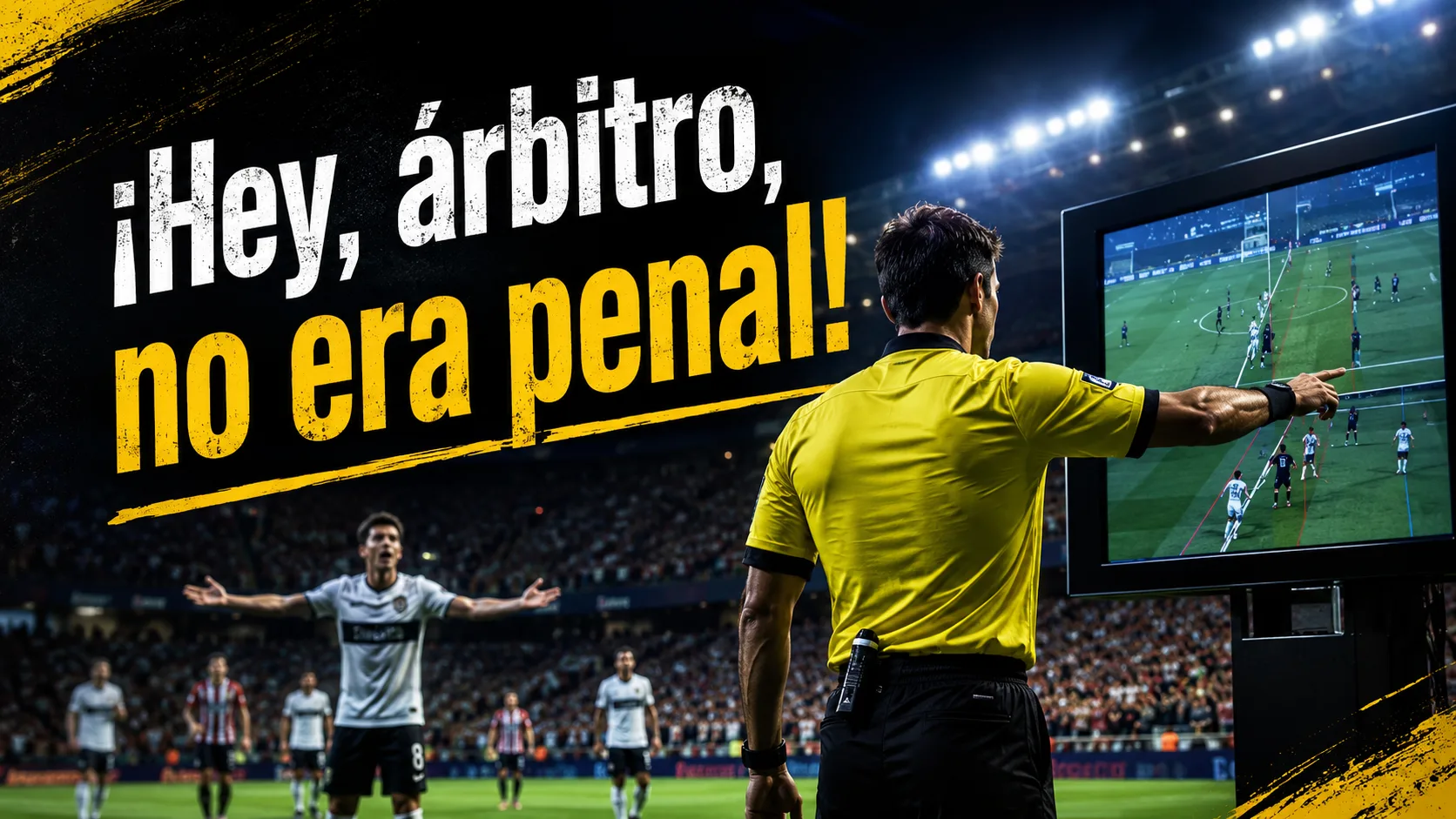 ¡Hey, árbitro, no era penal! | Láman Carranza