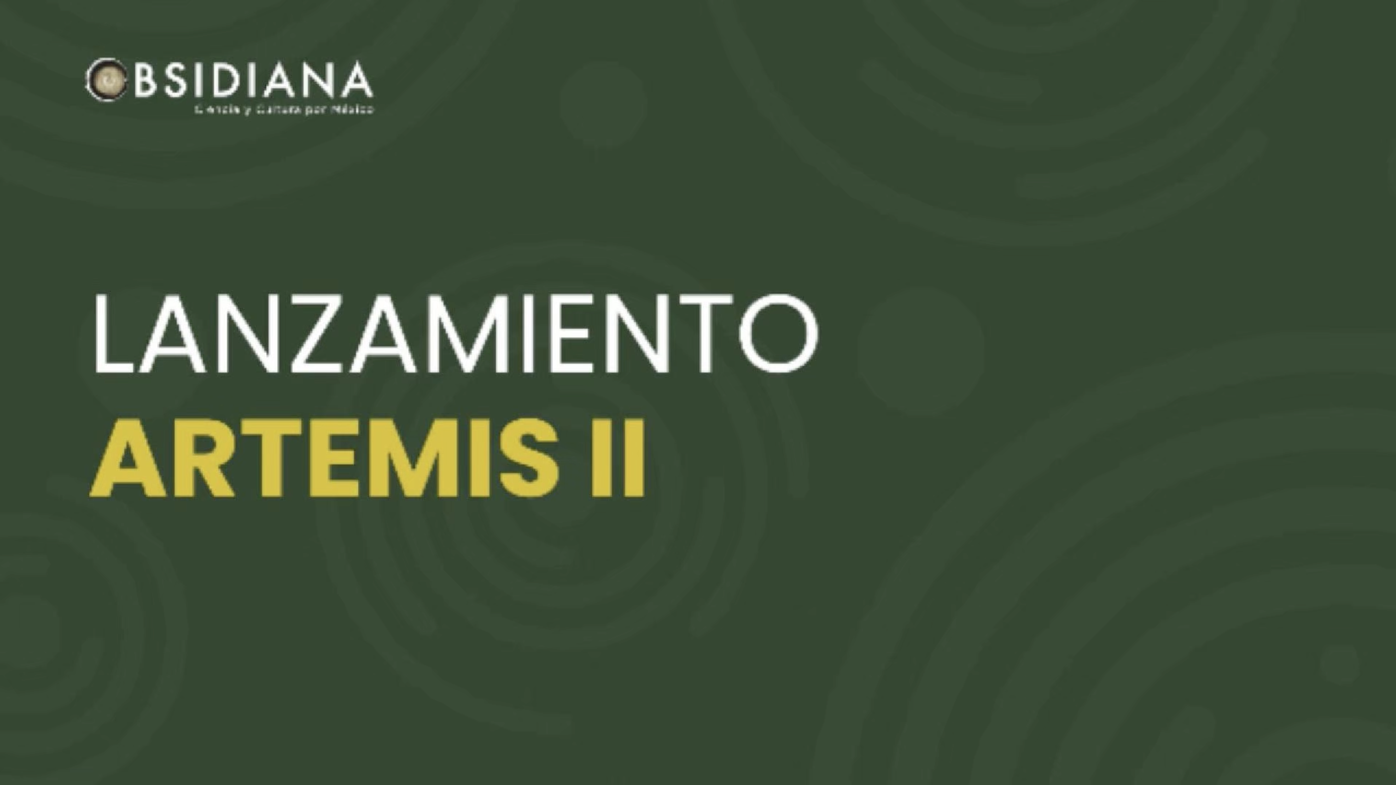 Lanzamiento Artemis II