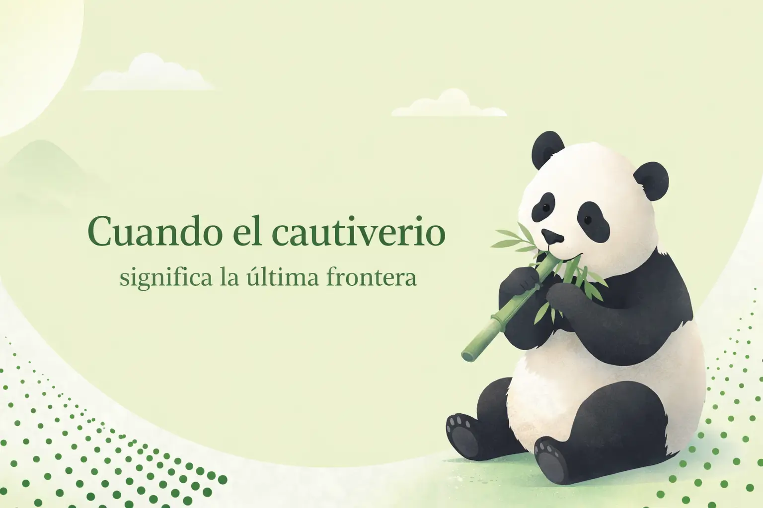 Cuando el cautiverio significa la última frontera