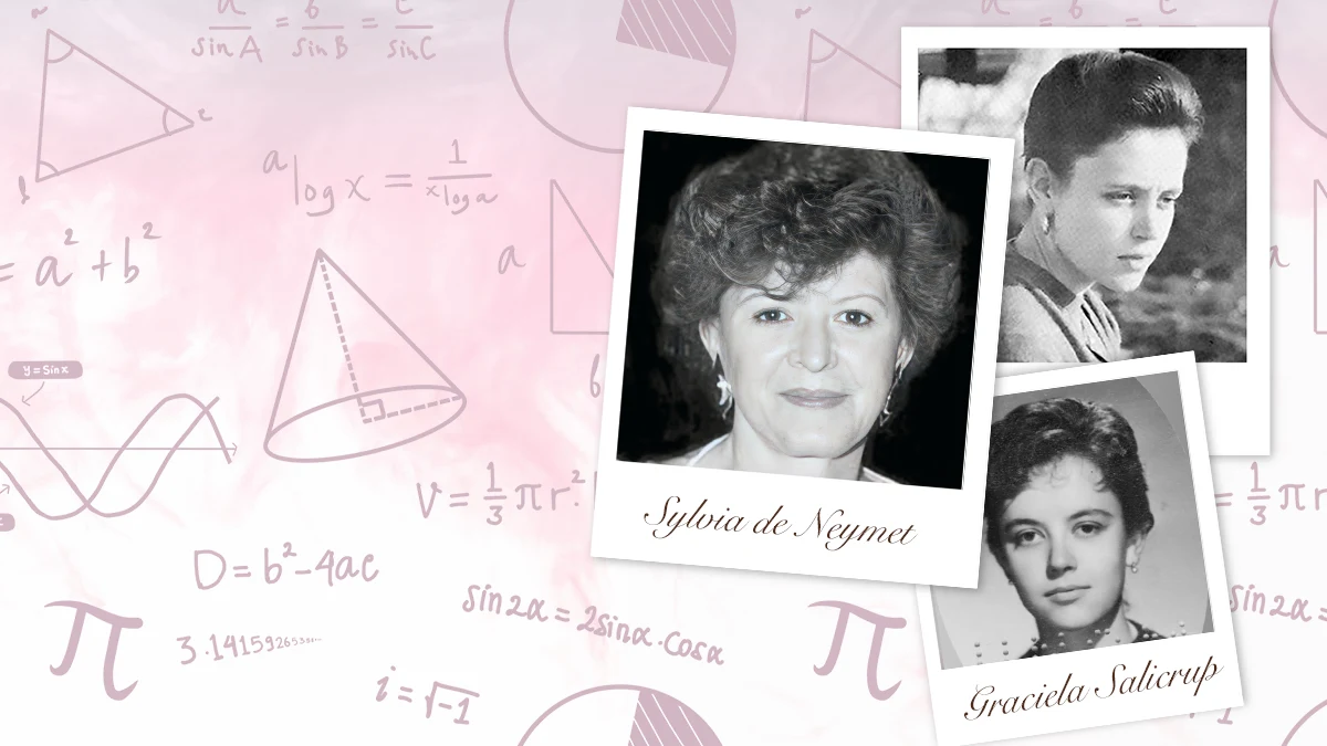 Dos mujeres, dos matemáticas