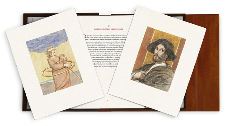 A book with pictures of two people
AI-generated content may be incorrect.