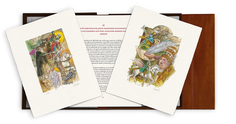 A book with a picture of a fairy tale
AI-generated content may be incorrect.