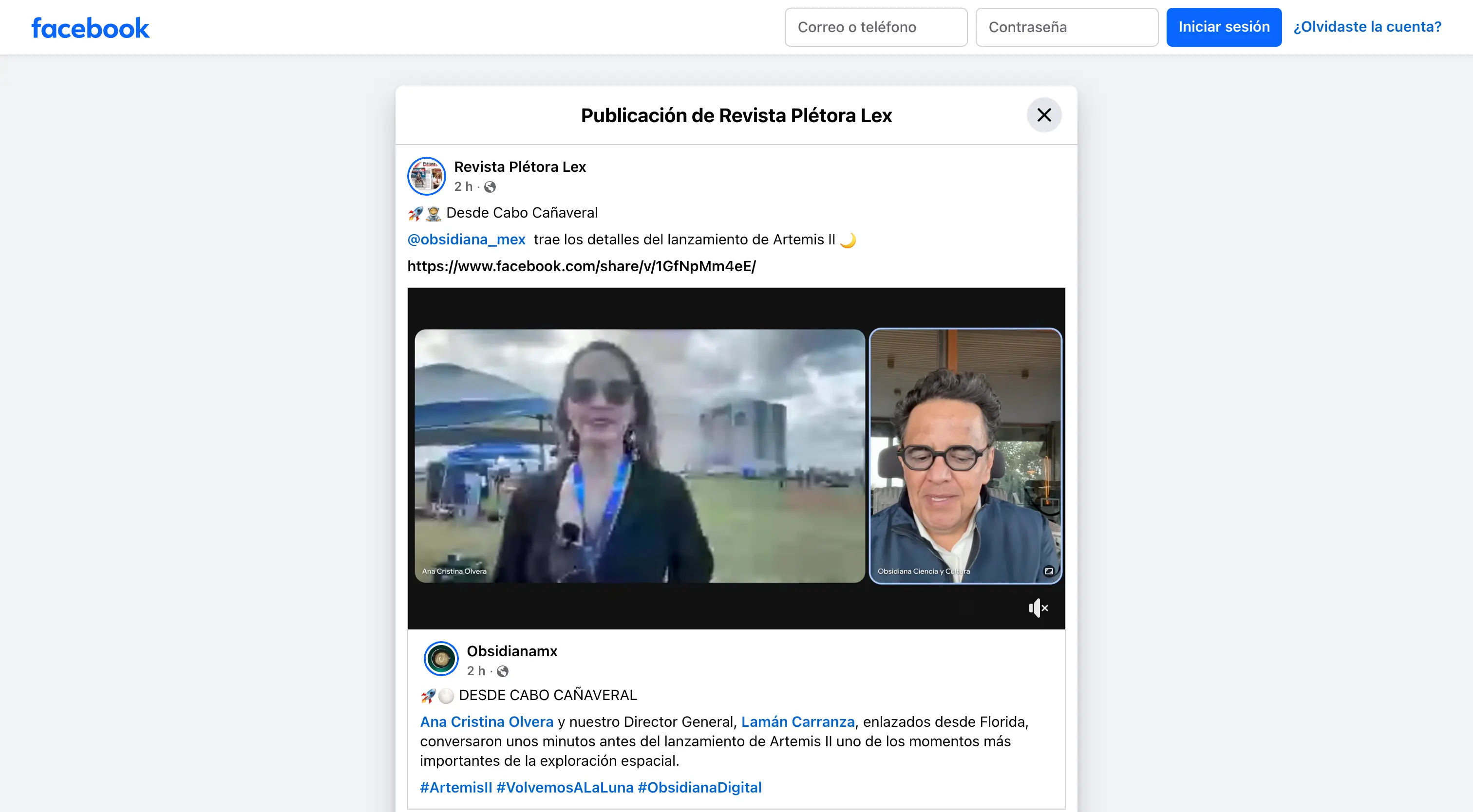 Desde Cabo Cañaveral 