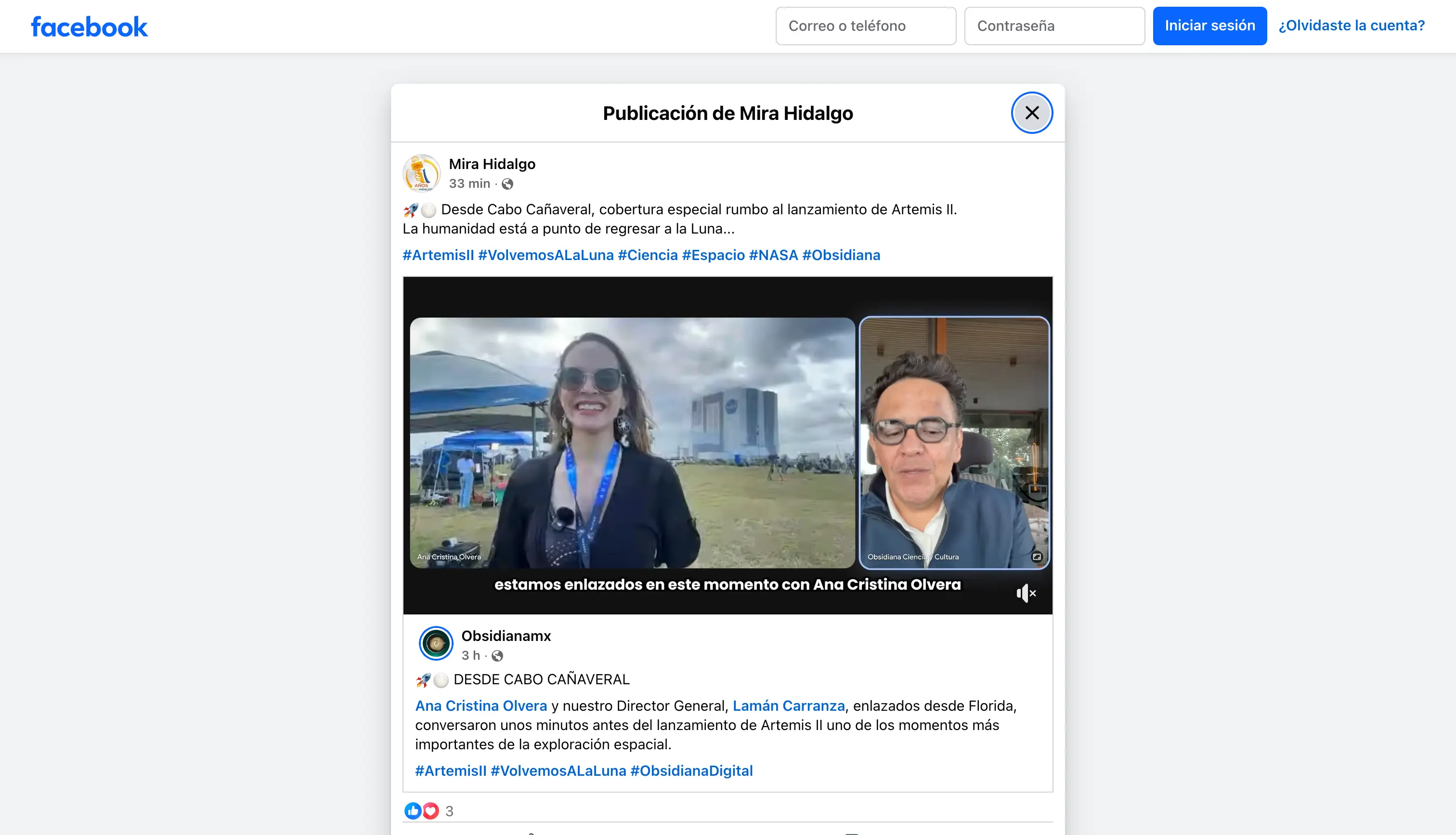 Desde Cabo Cañaveral, cobertura especial rumbo al lanzamiento de Artemis II.